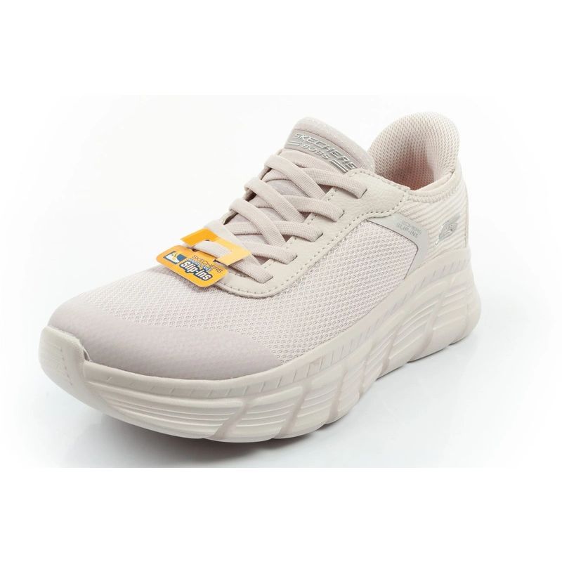 Skechers women's sports Bobs B Flex SLIP-INS ecru comfortable női utcai cipő