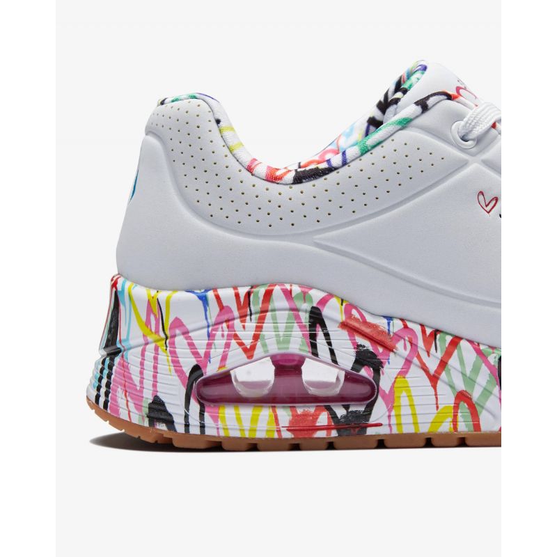 Skechers X Jgoldcrown Uno Loving Love W Utcai női 155506-WHT