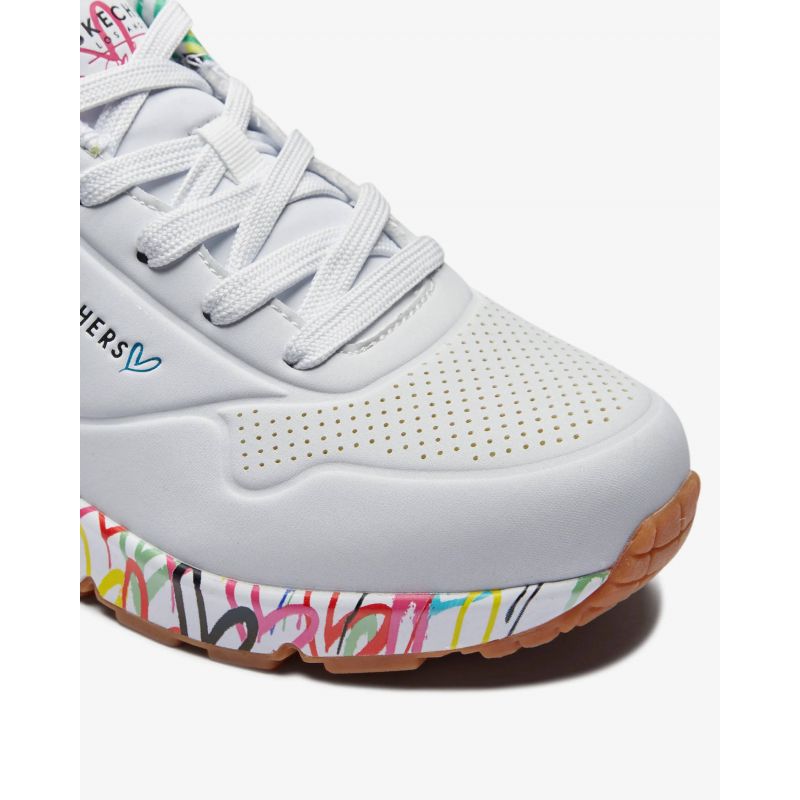 Skechers X Jgoldcrown Uno Loving Love W Utcai női 155506-WHT