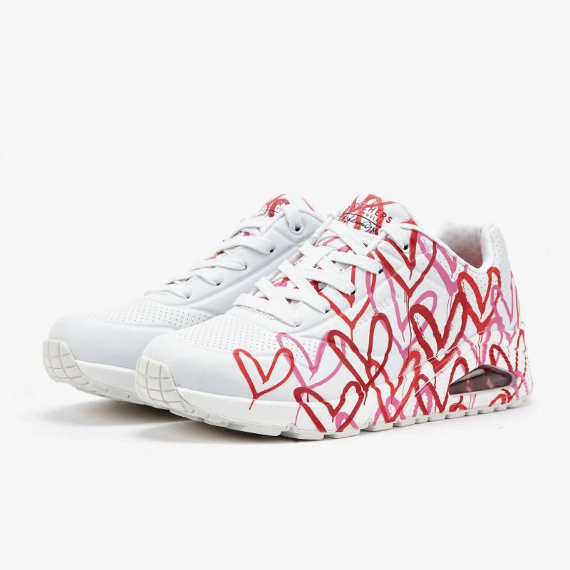 Skechers X Jgoldcrown Uno-Spread The Love W 155507-WRPK Cipő - Sportmania.hu