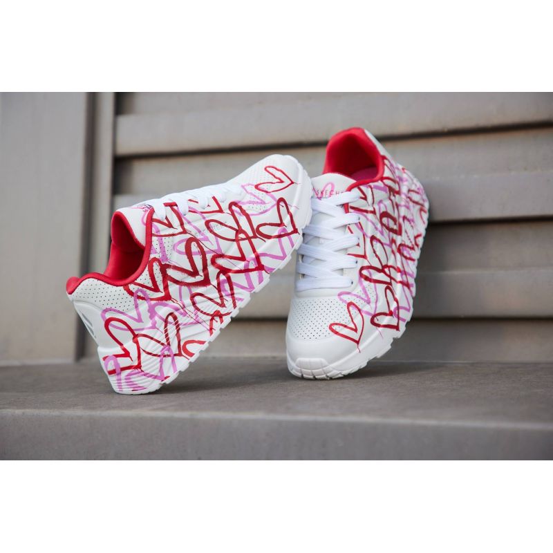 Skechers X Jgoldcrown Uno-Spread The Love W 155507-WRPK Cipő - Sportmania.hu