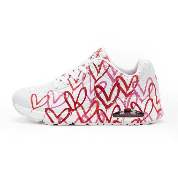 Skechers X Jgoldcrown Uno-Spread The Love W 155507-WRPK Cipő - Sportmania.hu