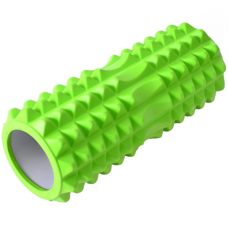 SMJ massage roller 14x33 cm zöld edzőfelszerelés YG021-B