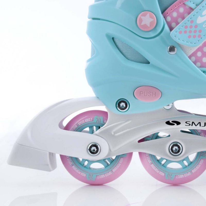 Smj sport 2in1 Jr Lili adjustable roller skates Görkorcsolya/Korcsolya gyerek Szabadidő Lily