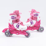 Smj Sport Combo LED Set: 2in1 Roller Skates rózsaszín görkorcsolya HS-TNK-000009549
