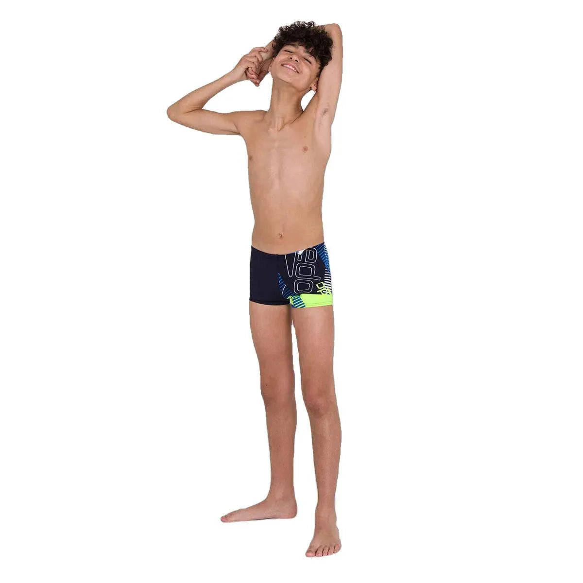 Speedo Allover Aquashort(UK) Short gyerek Fürdőruha