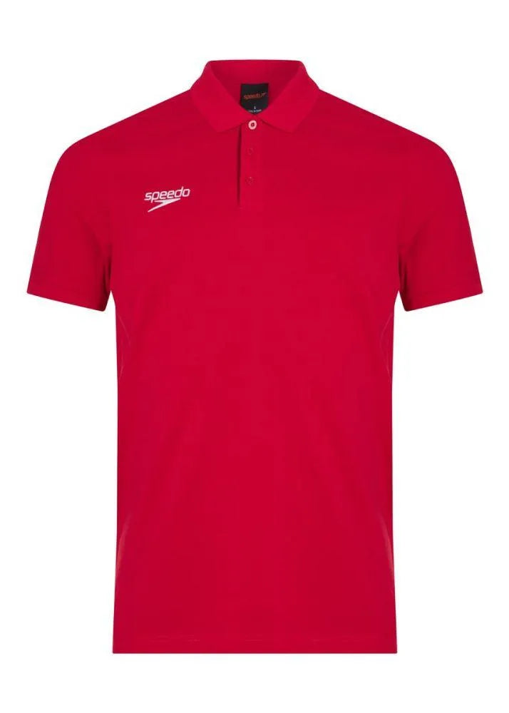 Speedo galléros póló, piros - Sportmania.hu