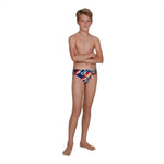 Speedo GlitchCode Digital ALV 6.5cm Brief(UK) gyerek Fürdőruha