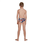 Speedo GlitchCode Digital ALV 6.5cm Brief(UK) gyerek Fürdőruha