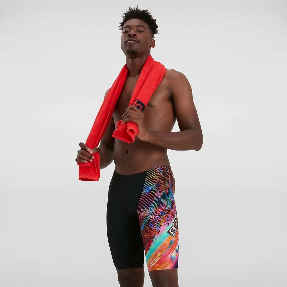 Speedo Glitche V-Cut Placement Jammer (UK) Úszónadrág férfi