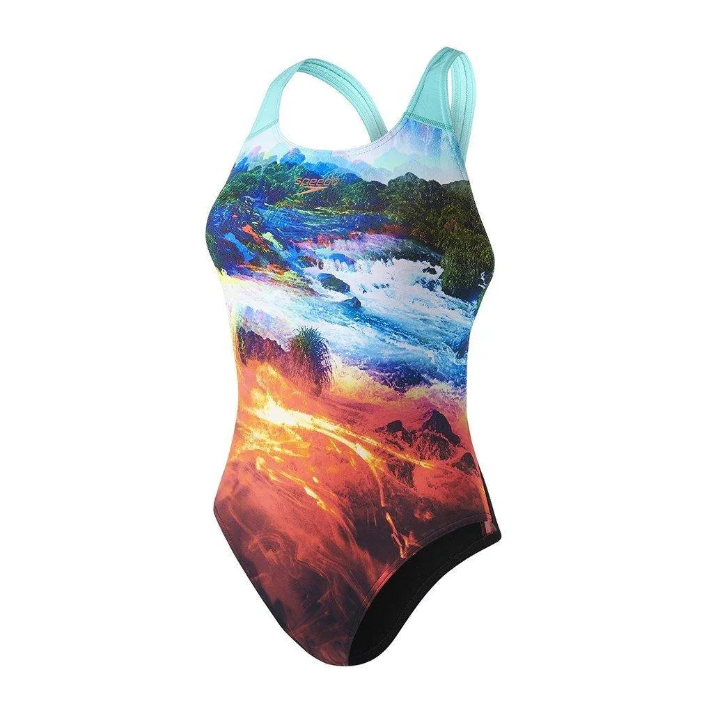Speedo PLMT PBCK 2 AF BLACK/GREEN(UK) Egyéb - Sportmania.hu