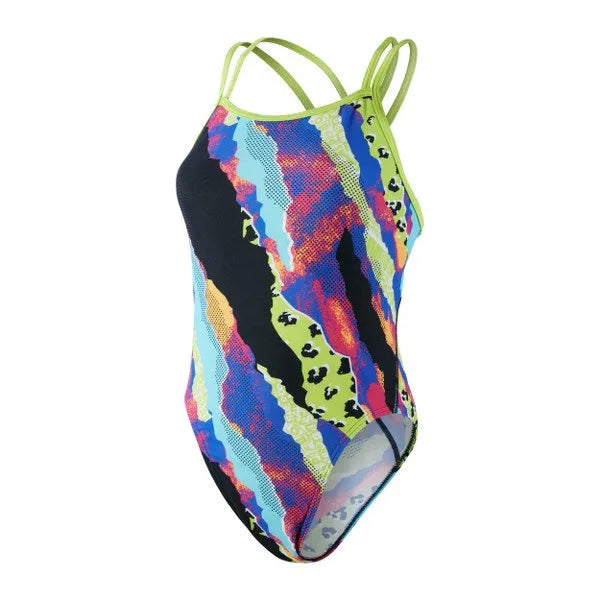 Speedo Rip It Up Allover Starback 1 Piece (UK) Úszódressz női