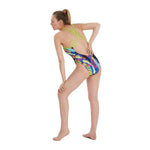 Speedo Rip It Up Allover Starback 1 Piece (UK) Úszódressz női