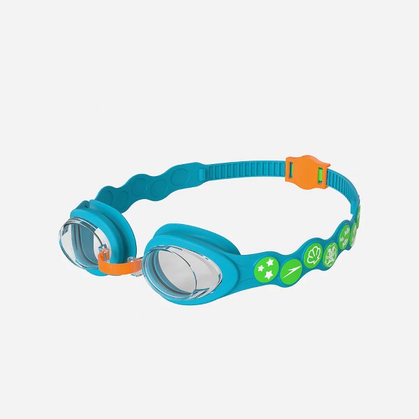 Speedo Sea Squad Spot Gog Iu/ju Blue/green (uk) Úszószemüveg - Sportmania.hu