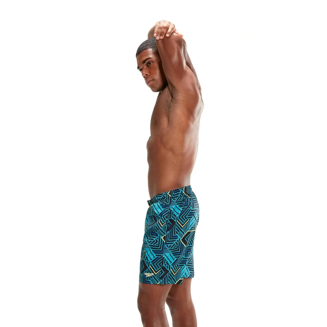Speedo SPORT PRT 18\" WSHT AM NAVY/GREEN (UK) fürdőnadrág - Sportmania.hu
