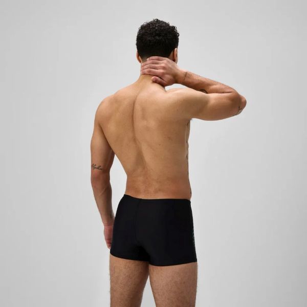 Speedo Stroje P£Ywackie Men\'S Duo Logo Asht (Uk) zöld úszónadrág férfi