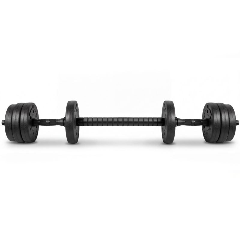 Spokey 4-in-1 Weight Set (Barbell, Dumbbells, Kettlebell, Push-Up Handles) PONDUS SET 20 kg edzőfelszerelés SPK-947380
