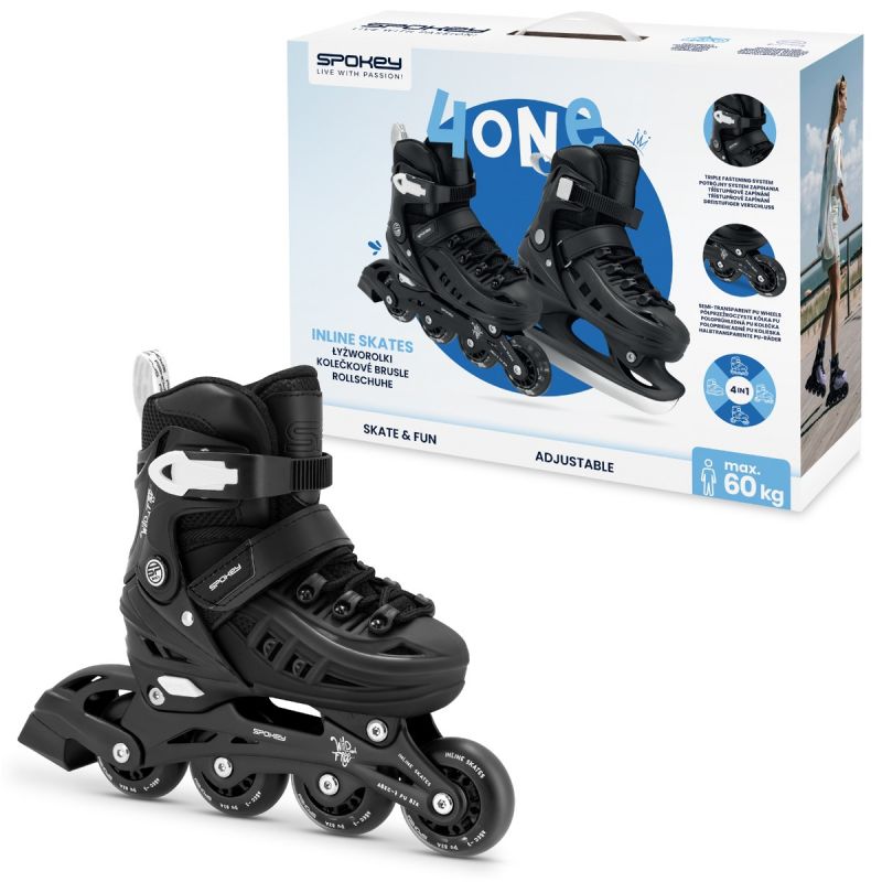 Spokey 4in1 4One Jr roller skates size Görkorcsolya gyerek Cipő SPK-944646