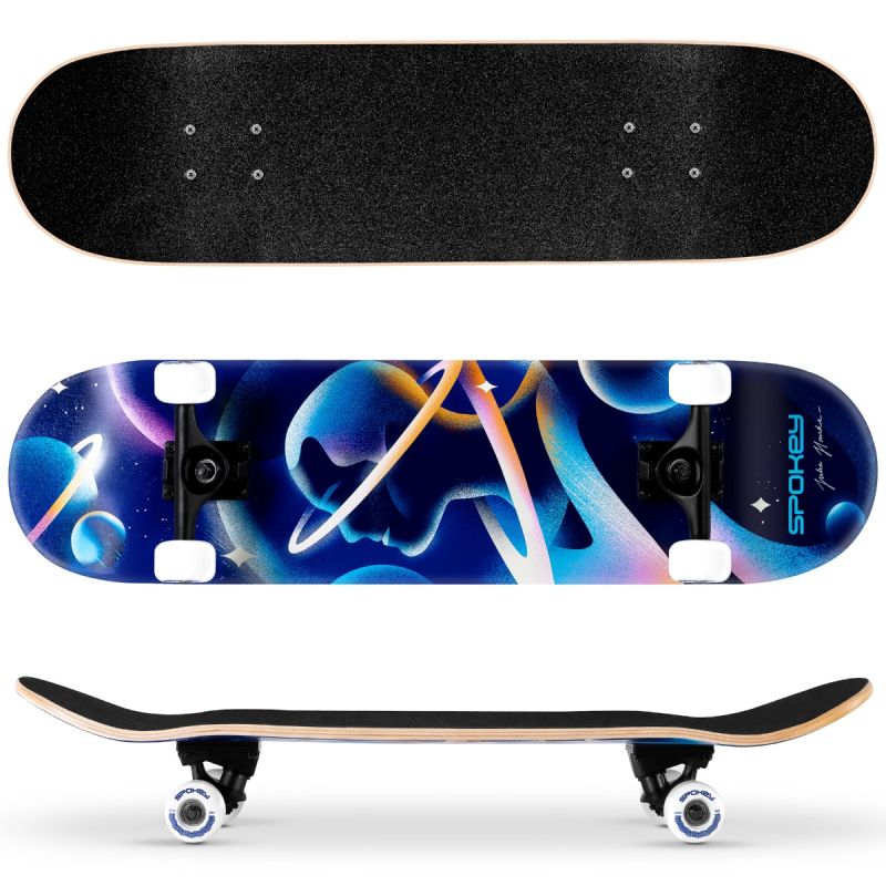 Spokey ASTRO Skateboard fekete gördeszka SPK-946565