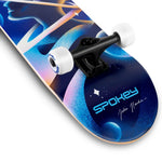 Spokey ASTRO Skateboard fekete gördeszka SPK-946565