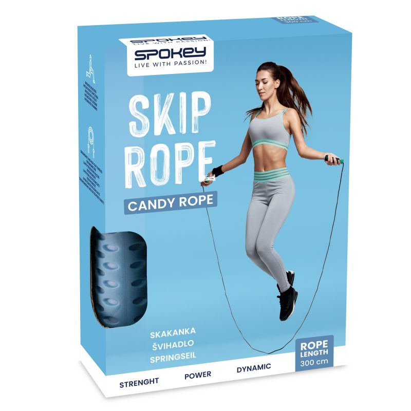 Spokey Candy Rope bearing skipping rope edzőfelszerelés SPK-943630
