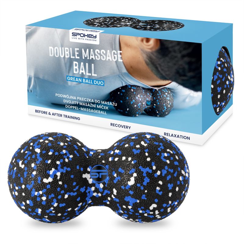 Spokey Grean Ball Duo Double Massage Ball Edzőfelszerelés SPK-944202
