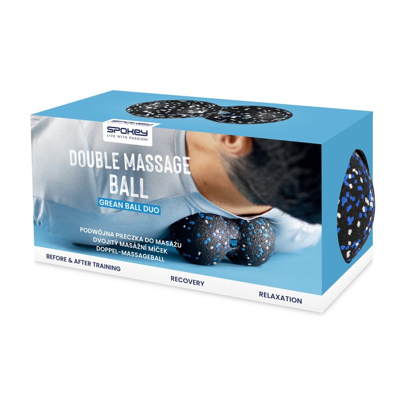 Spokey Grean Ball Duo Double Massage Ball Edzőfelszerelés SPK-944202