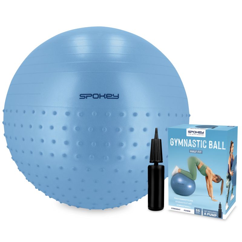 Spokey Half Fit Gymnastics Ball size 65cm Edzőfelszerelés SPK-943628