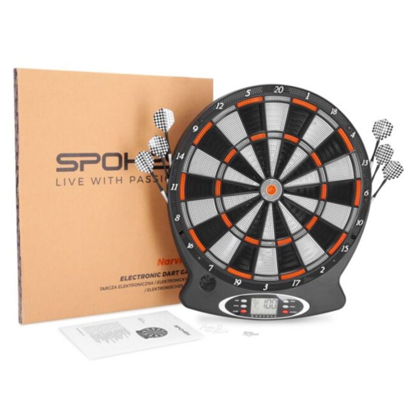 Spokey Narvi LITE Electronic Dartboard Pajzs 942239