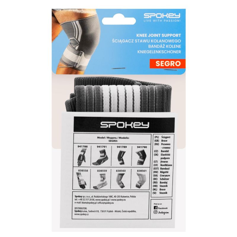 Spokey Segro Pro Knee Support Védőfelszerelés SPK-941790