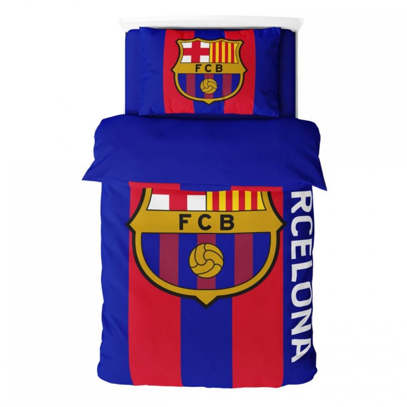 Sportmania FC Barcelona bedding set 135x200 + 50x75 cm microfiber Ágynemű 119122