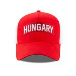 Sportmánia Hungary trucker , piros-fehér (vízálló) Baseball sapka - Sportmania.hu
