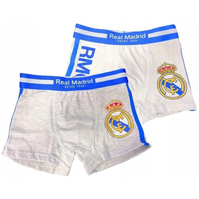 Sportmania Real Madrid boys' junior boxer briefs 2-pack gyerek alsónemű