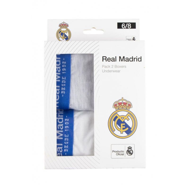 Sportmania Real Madrid boys' junior boxer briefs 2-pack gyerek alsónemű