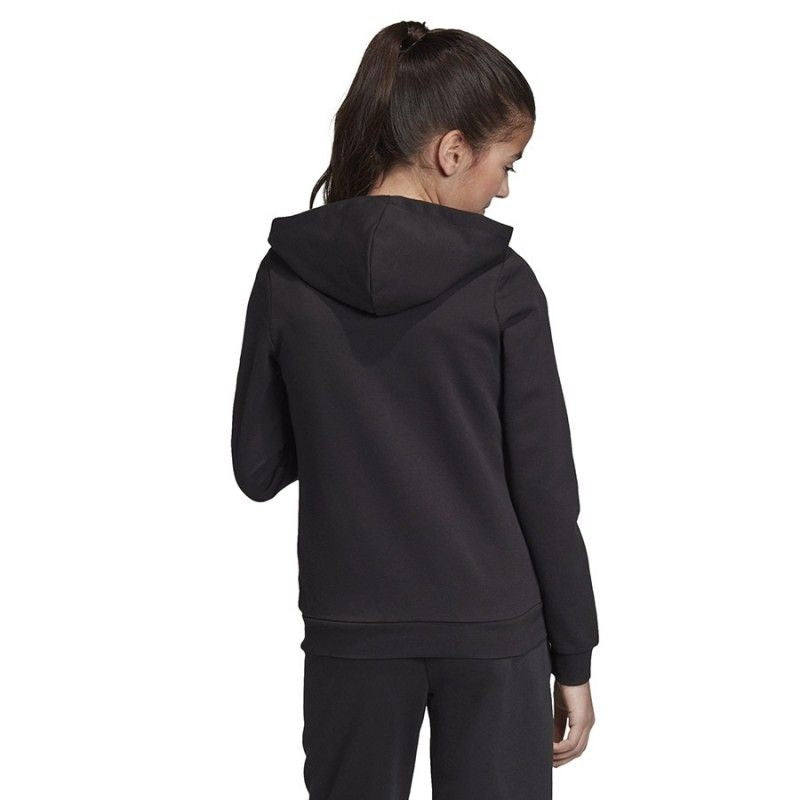 Sweatshirt adidas YG E LIN FZ HD JR EH6124 black - Sportmania.hu