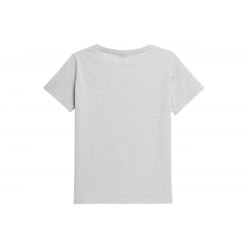 T-shirt 4f W 4fss23ttshf582 Light Gray - Sportmania.hu