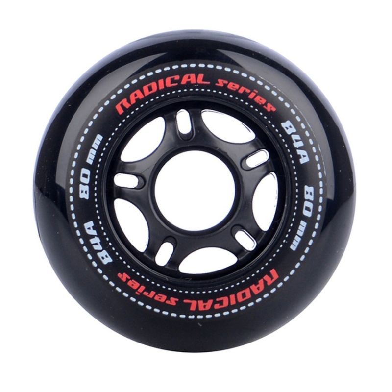 Tempish Radical PU 84A roller skate wheels 80mm, 2