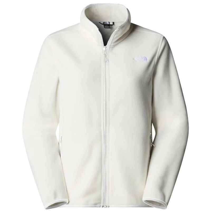 The North Face W Glacier Fleece Jackets fehér női dzseki