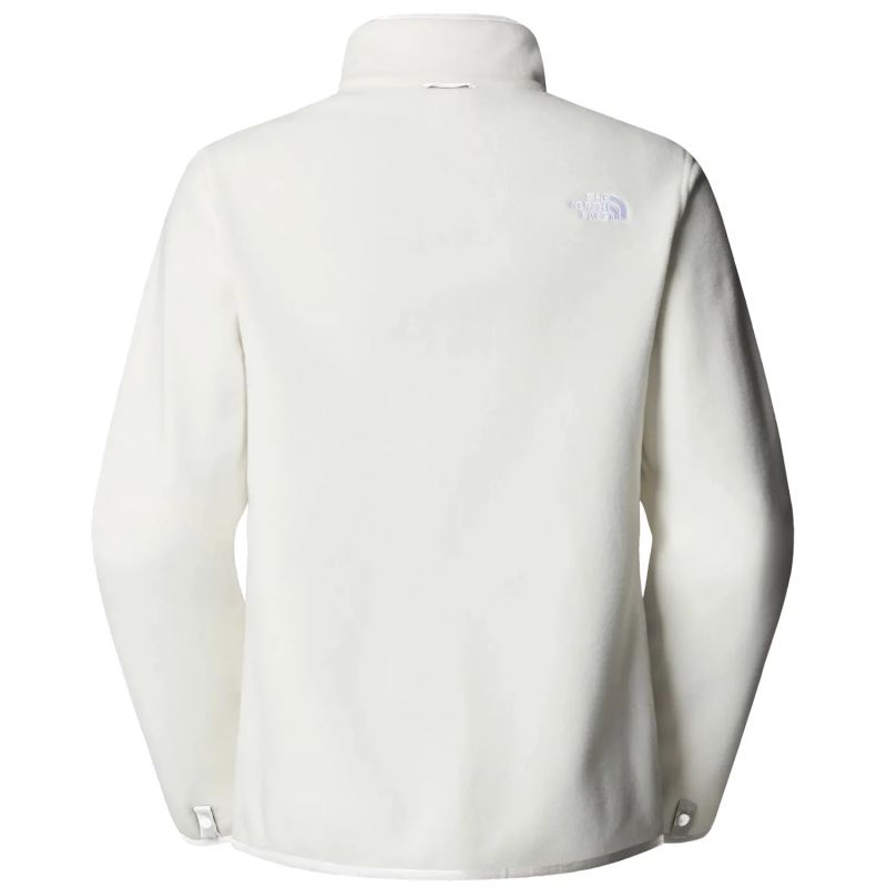 The North Face W Glacier Fleece Jackets fehér női dzseki