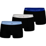 Tommy Hilfiger 3-Pack Men's Boxer Briefs Cotton Comfortable fekete férfi alsónemű