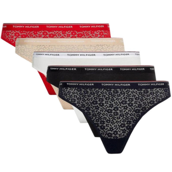 Tommy Hilfiger 5-Pack Thong Underwear W UW0UW04995 Alsónadrág