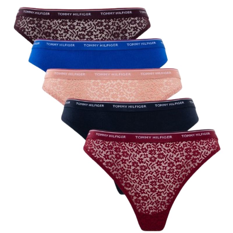 Tommy Hilfiger 5-Pack Thong Underwear W UW0UW04995 Alsónadrág