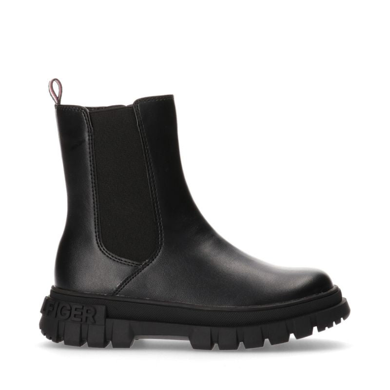 Tommy Hilfiger Bootie Black ankle boots T3A5-33058-1355999-999 Cipő