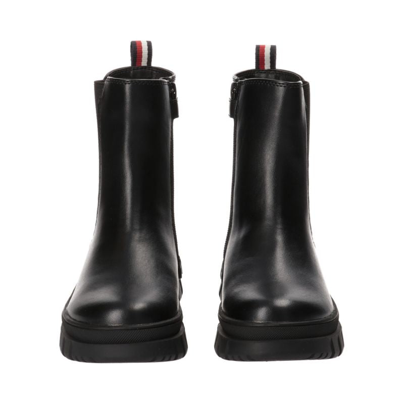 Tommy Hilfiger Bootie Black ankle boots T3A5-33058-1355999-999 Cipő