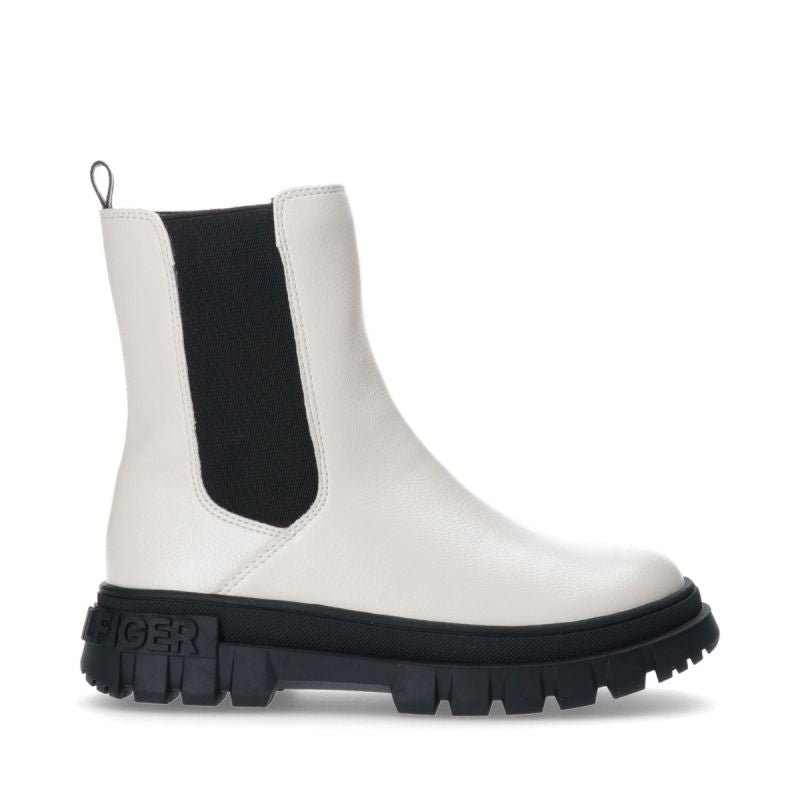 Tommy Hilfiger Bootie Ivory ankle boots Utcai női T3A5-33058-1355101-101