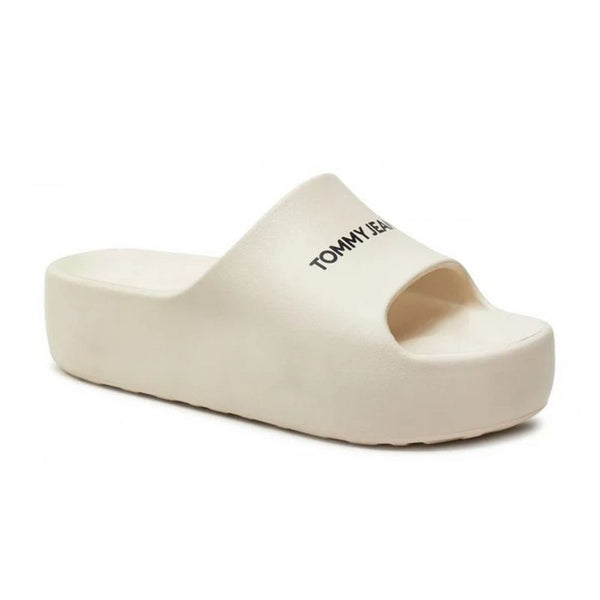 Tommy Hilfiger Chynky Flatofrm Slide W EN0EN02454ACG flip-flops Cipő