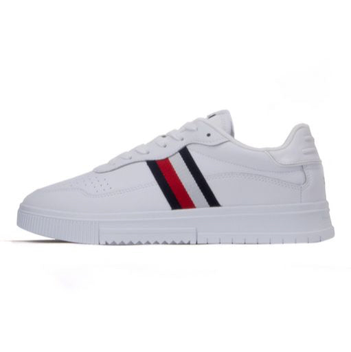 Tommy Hilfiger Court Cupsole Retro Lth Stripes M FM0FM04828YBS Cipő
