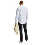 Tommy Hilfiger Dobby Flex Collar shirt M MW0MW17495 Póló - Sportmania.hu