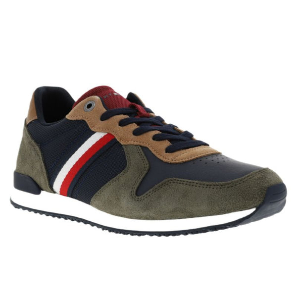 Tommy Hilfiger Iconic Runner Mix M shoes FM0FM04282 Cipő
