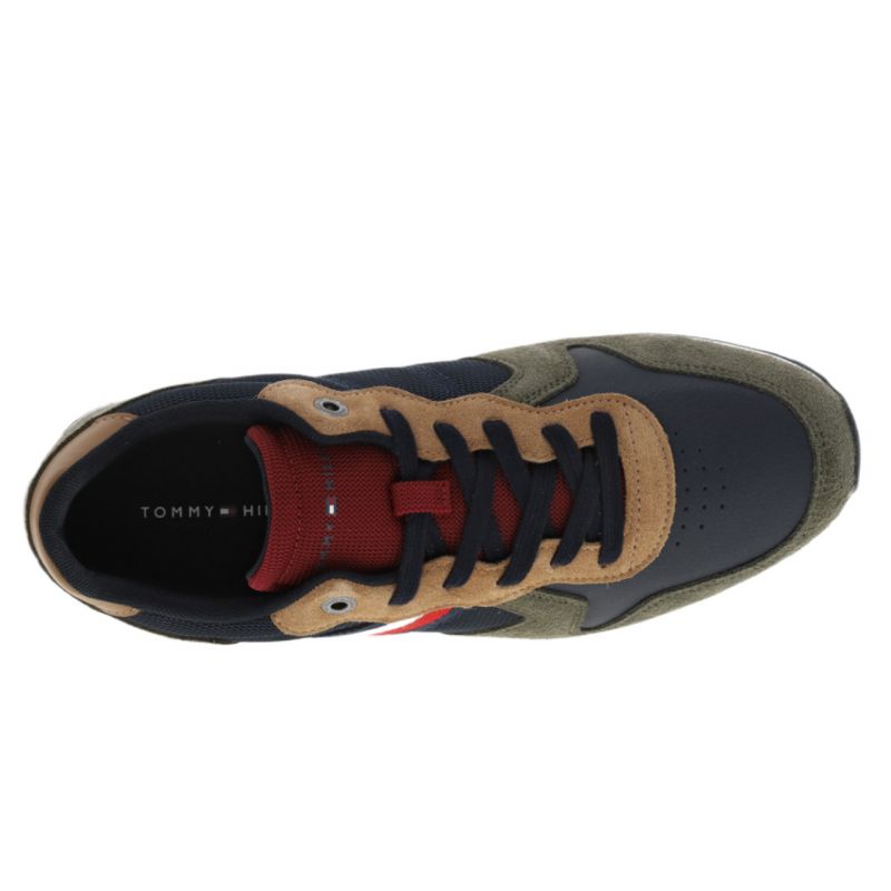 Tommy Hilfiger Iconic Runner Mix M shoes FM0FM04282 Cipő